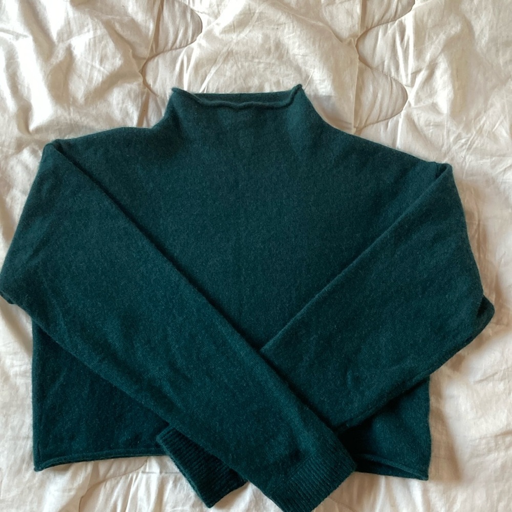 Reformation Cashmere Cropped Sweater